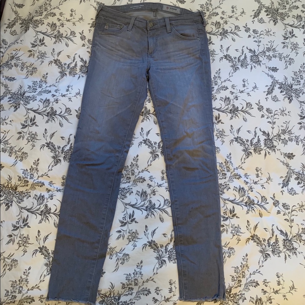 AG light gray legging ankle